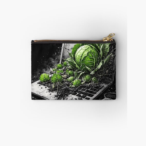 Item preview, Cabbage Laptop – Surreal Tech Garden designed and sold by Ocelot-T.