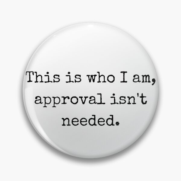Item preview, This Is Who I Am – Bold Attitude / Confidence Quote Design designed and sold by BoldTalk.