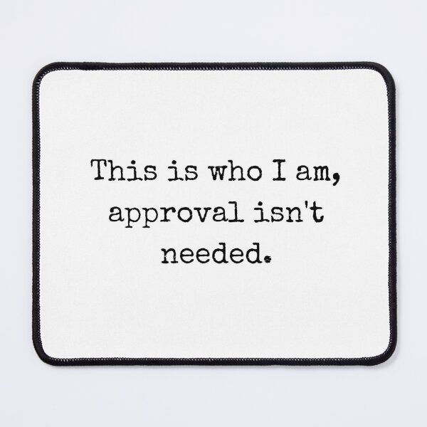Item preview, This Is Who I Am – Bold Attitude / Confidence Quote Design designed and sold by BoldTalk.