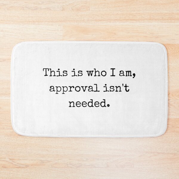 Item preview, This Is Who I Am – Bold Attitude / Confidence Quote Design designed and sold by BoldTalk.