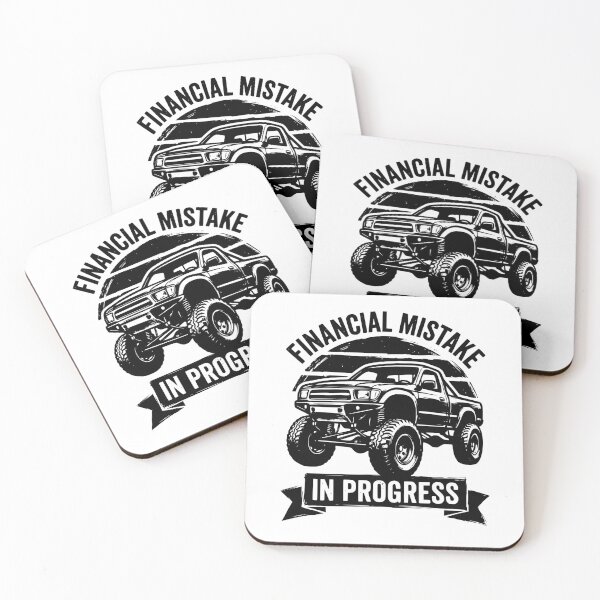 Item preview, Pickup Truck Financial Mistake in Progress Design, Funny Truck Owner Gift, Pickup Truck Lovers Graphic Tee designed and sold by AsturShop.