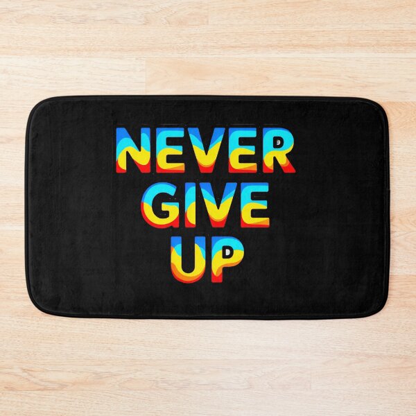 Item preview, Inspirational Quotes Never Give Up designed and sold by SteezeeStore.