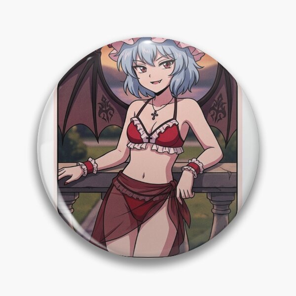 Item preview, Touhou Project Remilia Scarlet - Sexy Bikini Retro 90s Anime Style designed and sold by GachaGooners.