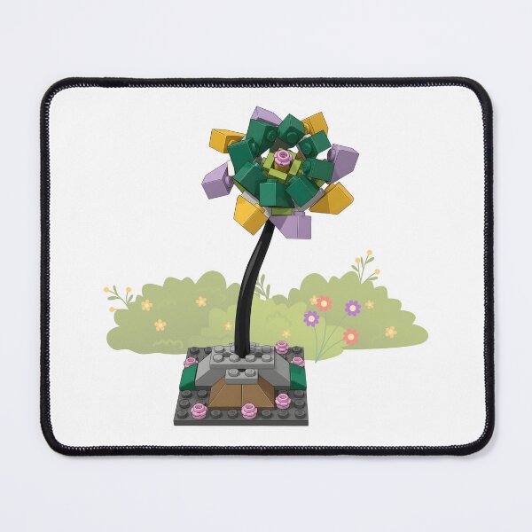 Item preview, Brick Flower Bouquet Art - Colorful Building Blocks Botanical Garden Design designed and sold by HumTumMe.