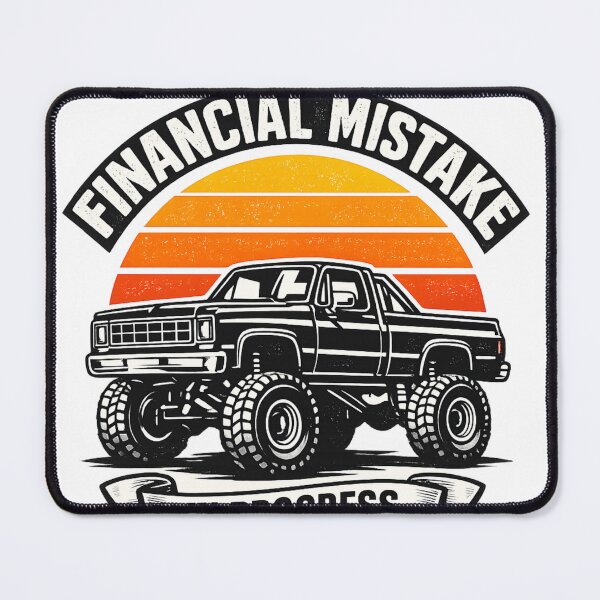 Item preview, Financial Mistake in Progress Funny Quote T-Shirt, Sarcastic Humor Gift, Relatable Money Joke Graphic Tee designed and sold by Designs That Speak ✨.