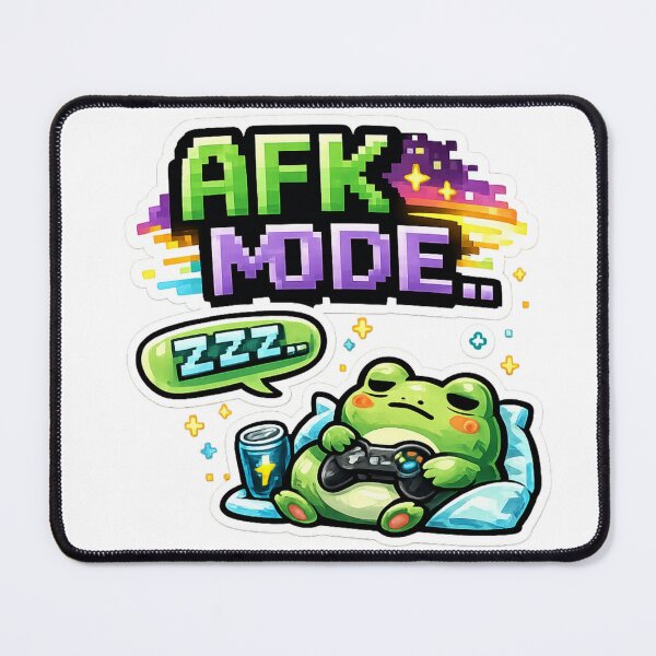 Item preview, Funny AFK Fashion Gamer Frog Gaming Meme designed and sold by Wolf Creator.