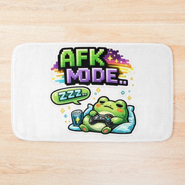 Item preview, Funny AFK Fashion Gamer Frog Gaming Meme designed and sold by Wolf Creator.
