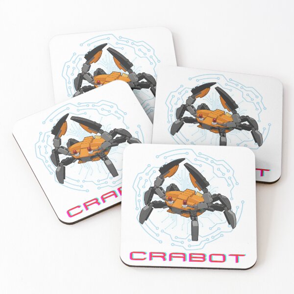 Item preview, CRABOT - Futuristic Brick Robot Crab with Circuit Board Design designed and sold by HumTumMe.