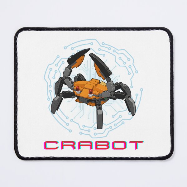 Item preview, CRABOT - Futuristic Brick Robot Crab with Circuit Board Design designed and sold by HumTumMe.