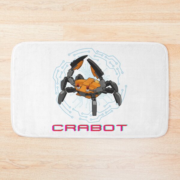 Item preview, CRABOT - Futuristic Brick Robot Crab with Circuit Board Design designed and sold by HumTumMe.