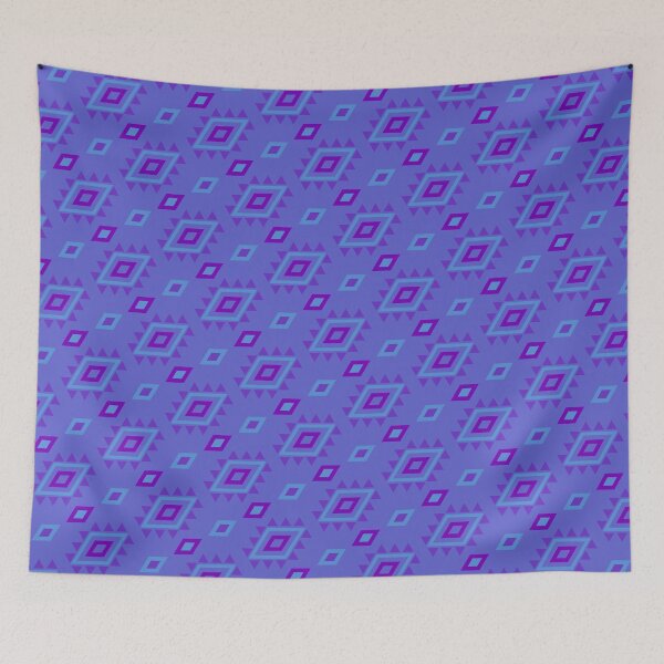 Item preview, Modern Totemic Checkered - Ethnic Polynesian Tribal  - Gifts For Couples designed and sold by RoyalStarsPatts.