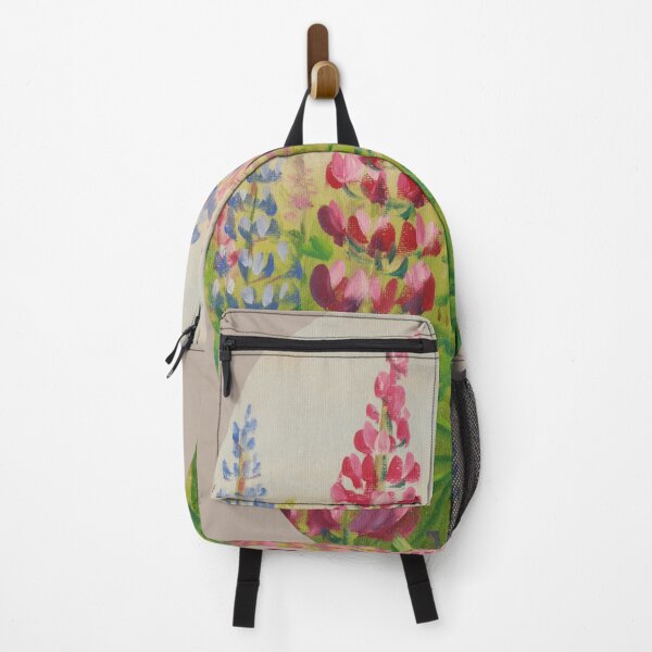 Item preview, Purple Lupine Meadow Vertical Ellipse designed and sold by JurateArt-DK.