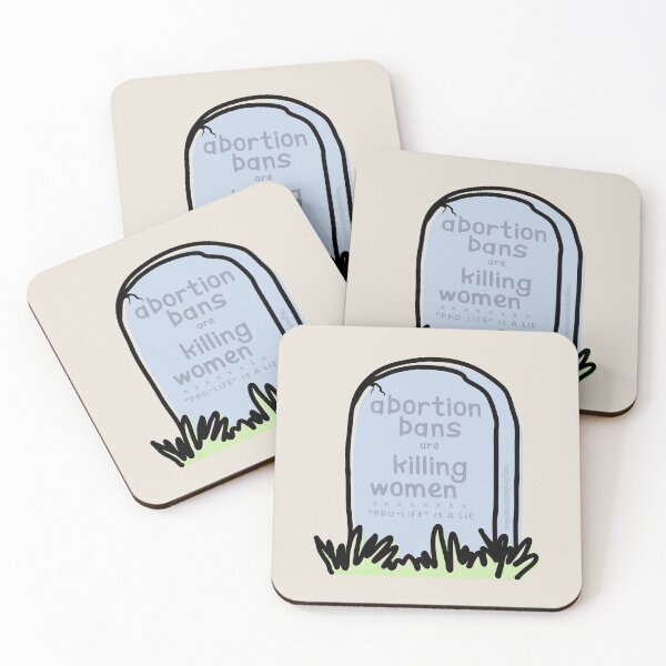 Item preview, abortion bans are killing women tombstone designed and sold by magicalpanicmachine.