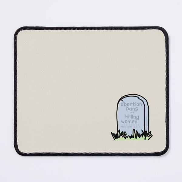 Item preview, abortion bans are killing women tombstone designed and sold by magicalpanicmachine.