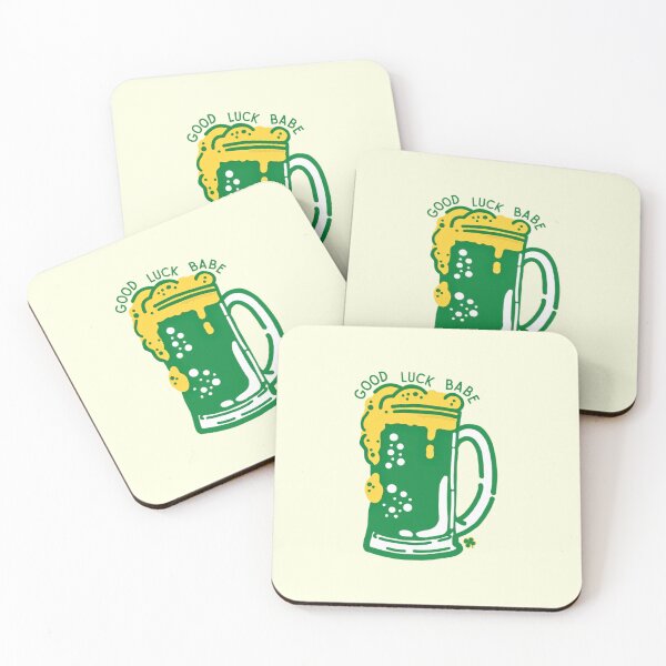 Item preview, good luck babe green beer st. patrick's day designed and sold by magicalpanicmachine.