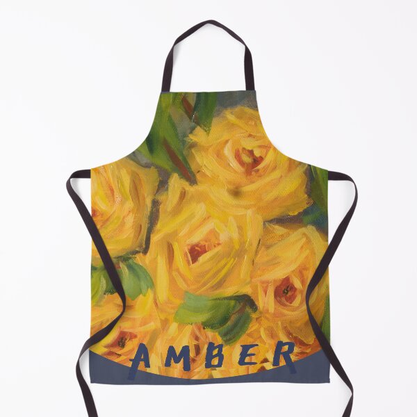 Item preview, Amber - Joyful Yellow Rose Macro designed and sold by JurateArt-DK.