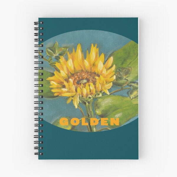Item preview, Golden - Vibrant Sunflower Macro Ellipse designed and sold by JurateArt-DK.