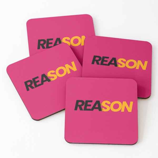 Item preview, “REASON” Minimalist Typography Sticker – Motivational Word Aesthetic Design designed and sold by ascendzero.