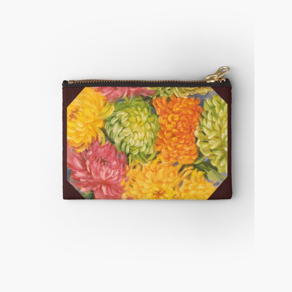 Item preview, Royal Chrysanthemums - Wild Spirit Floral Octagon designed and sold by JurateArt-DK.