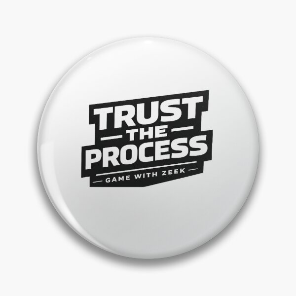 Item preview, Trust The Process Motivational Streetwear Design – Game With Zeek Football Mindset designed and sold by Game With Zeek.