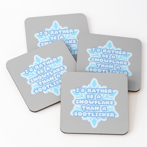 Item preview, i'd rather be a snowflake than a bootlicker designed and sold by magicalpanicmachine.