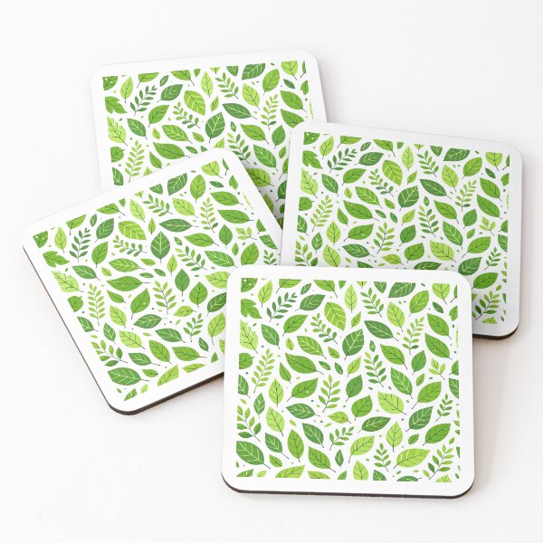Item preview, Abstract Leaf Pattern – Minimalist Botanical Design designed and sold by Joyfulfabric.