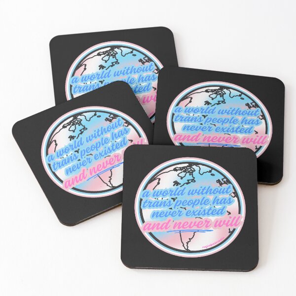 Item preview, a world without trans people has never existed and never will  designed and sold by magicalpanicmachine.