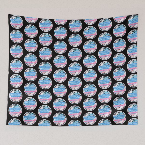 Item preview, a world without trans people has never existed and never will designed and sold by magicalpanicmachine.