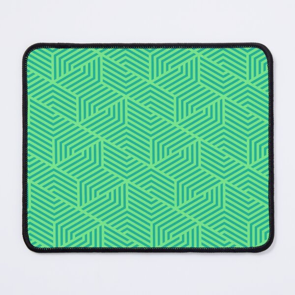 Item preview, Green Hexagram Checks - Geometric Abstract Pattern - Thank You Gifts designed and sold by RoyalStarsPatts.