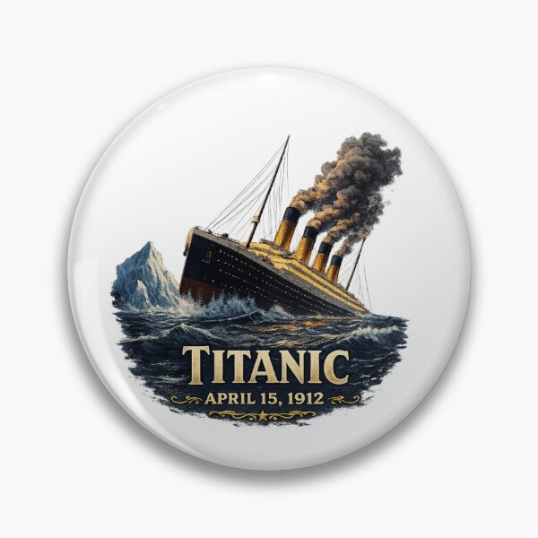 Item preview, Titanic Sinking Memorial April 15 1912 designed and sold by Combat Skies.