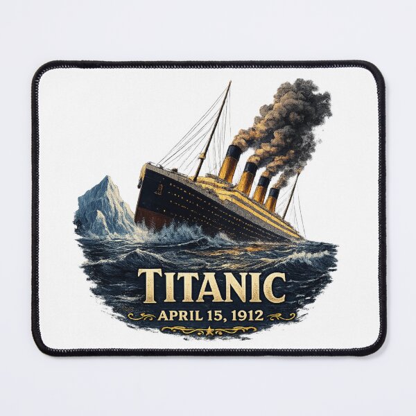 Item preview, Titanic Sinking Memorial April 15 1912 designed and sold by Combat Skies.