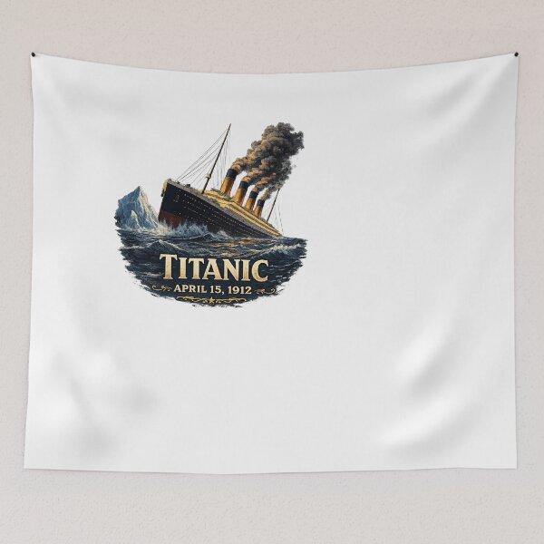 Item preview, Titanic Sinking Memorial April 15 1912 designed and sold by Combat Skies.