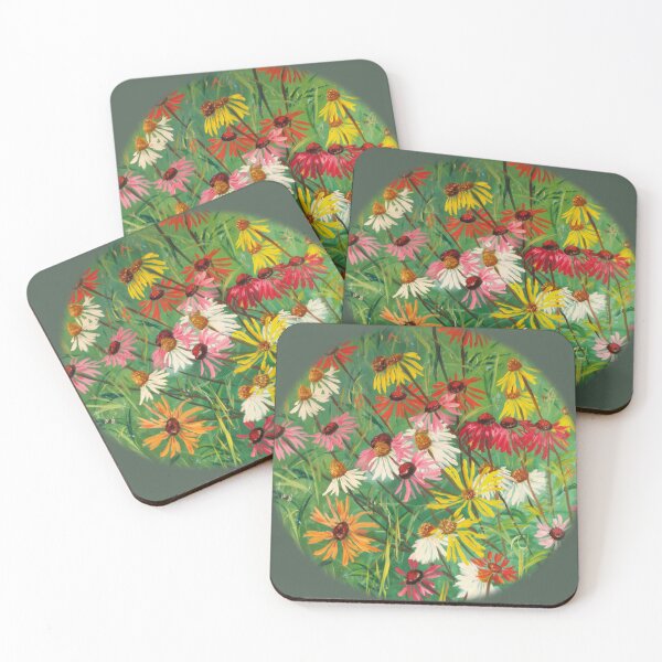 Item preview, Echinacea Painting designed and sold by JurateArt-DK.