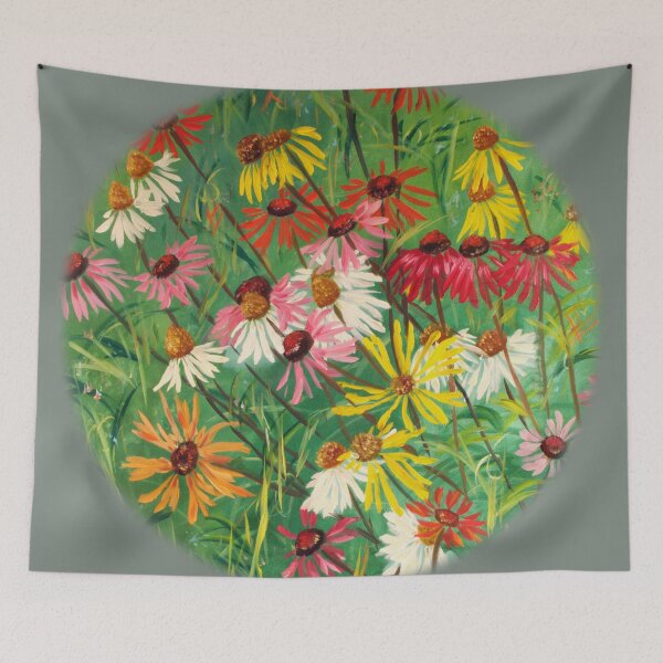 Item preview, Echinacea Painting designed and sold by JurateArt-DK.