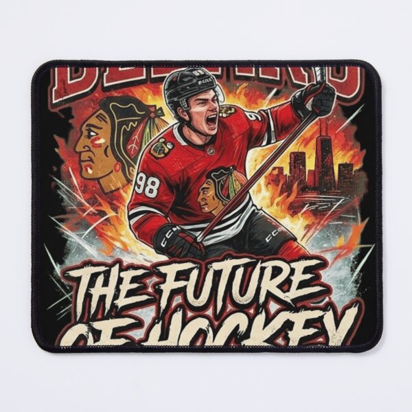 Item preview, Connor Bedard: The Future of Hockey - Chicago Blackhawks Graphic Tee designed and sold by FarDesign.