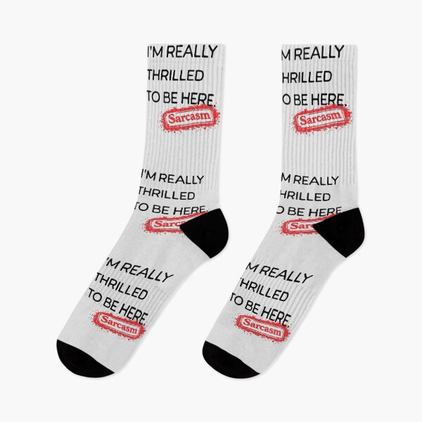 Item preview, I’m Really Thrilled To Be Here  [Sarcasm Stamp] designed and sold by FoxBaine Designs.