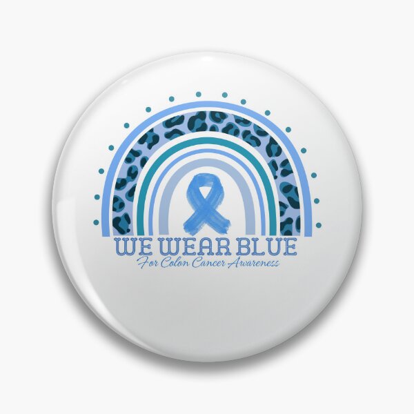 Item preview, We Wear Blue For Colon Cancer Awareness designed and sold by LuveraxArt.