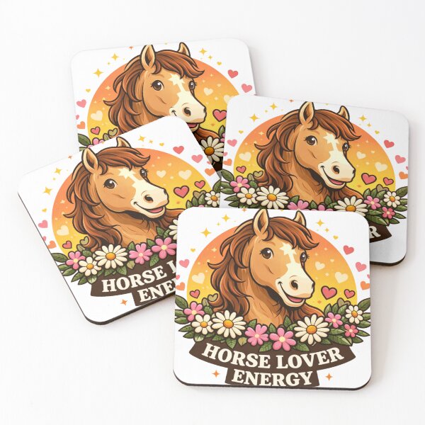 Item preview, Horse Lover Energy – Cute Horse Lover Design for Equestrian Girls & Horse Riding Fans designed and sold by Wear Sculpt.