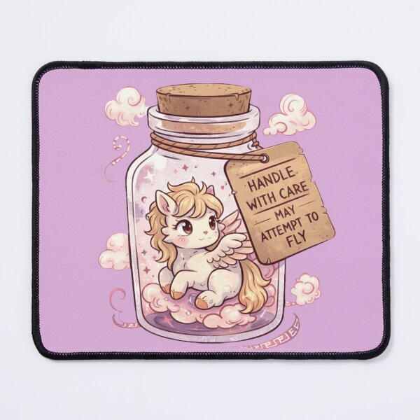 Item preview, Cute Baby Pegasus in a Jar – Greek Mythology designed and sold by MythoWorldddd.