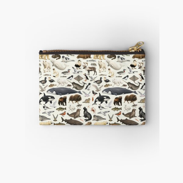 Item preview, Animals of the Arctic Retro Style Identification Chart designed and sold by kakarikihill.