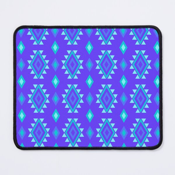 Item preview, Blue Tiki Checkers - Ethnic Polynesian Tribal - Gifts For Husband designed and sold by RoyalStarsPatts.