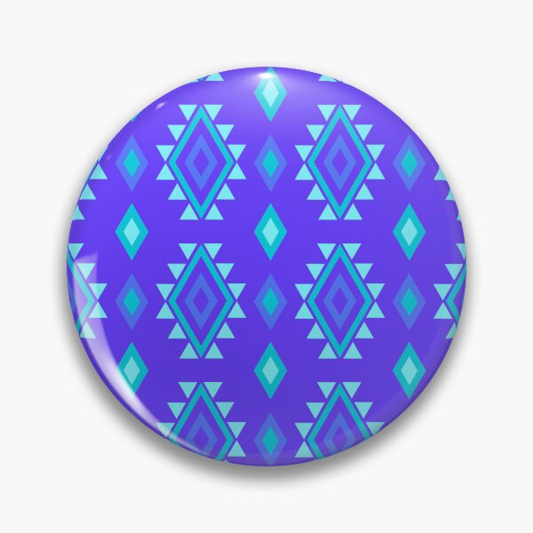 Item preview, Blue  Tiki Checkers - Ethnic Polynesian Tribal  - Gifts For Husband designed and sold by RoyalStarsPatts.