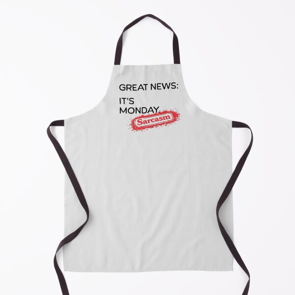 Item preview, Great News: It's Monday.  [Sarcasm Stamp] designed and sold by FoxBaine Designs.