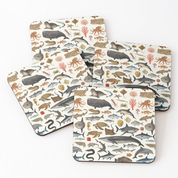 Item preview, Marine Life of the Mediterranean Identification Chart designed and sold by kakarikihill.