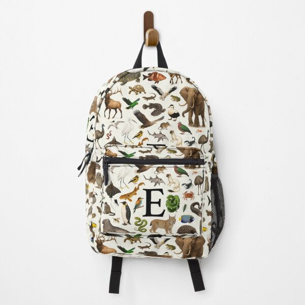 Item preview, Letter E Animal Alphabet Retro  Identification Chart designed and sold by kakarikihill.