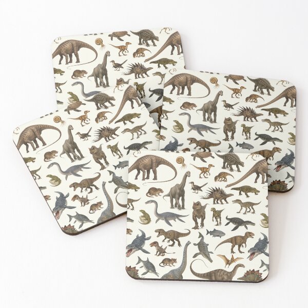 Item preview, Animals of the Jurassic Period Prehistoric Identification Chart designed and sold by kakarikihill.