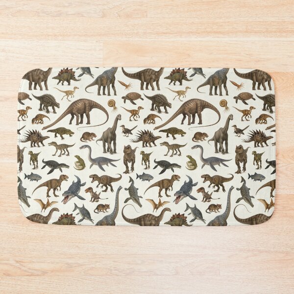 Item preview, Animals of the Jurassic Period Prehistoric Identification Chart designed and sold by kakarikihill.