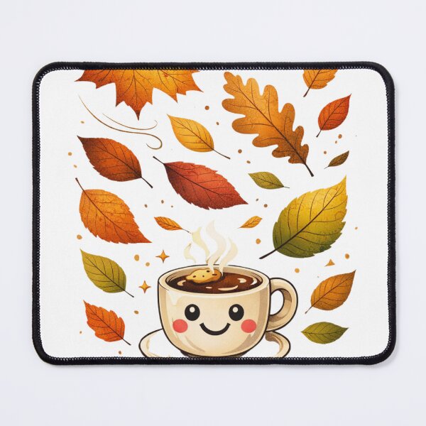 Item preview, Botanical Tea Cup – Nature-Inspired Illustration designed and sold by Joyfulfabric.