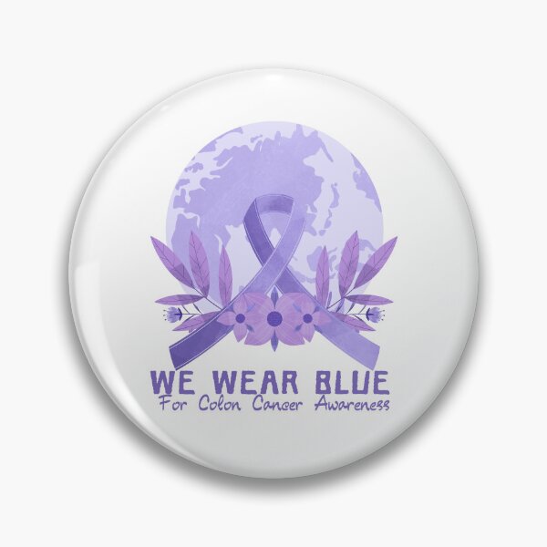 Item preview, We Wear Blue For Colon Cancer Awareness designed and sold by LuveraxArt.