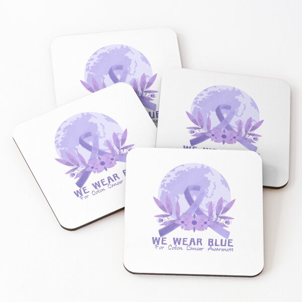 Item preview, We Wear Blue For Colon Cancer Awareness designed and sold by LuveraxArt.